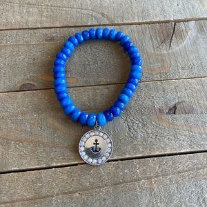 Handmade Natural Jade Achor Bracelet